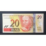 Brazil 20 Reais 2002 UNC-