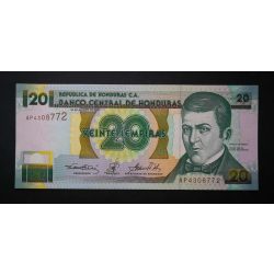 Honduras 20 Lempiras 2001 UNC