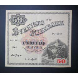 Svédország 50 Kronor 1960 XF