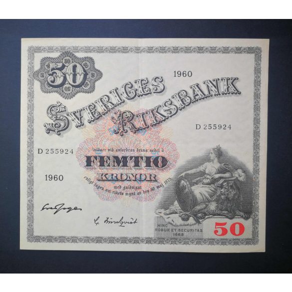 Svédország 50 Kronor 1960 XF