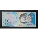 Venezuela 10000 Bolivares 2017 Unc