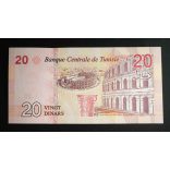 Tunisia 20 Dinars 2017 Unc