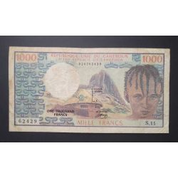 Kamerun 1000 Francs 1974 F