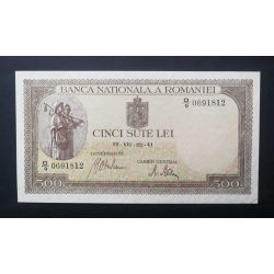 Románia 500 Lei 1941 Aunc