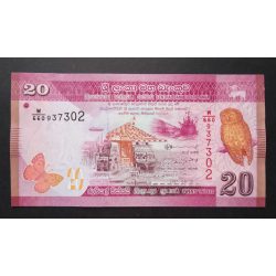 Sri Lanka 20 Rupees 2021 Unc