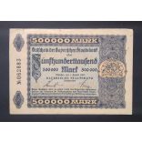 Germany München 500000 Mark 1923 F