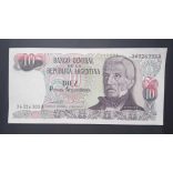 Argentina 10 Pesos 1983 UNC