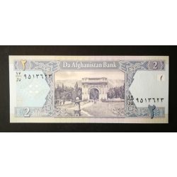 Afganisztan 2 Afghanis 2002 Unc
