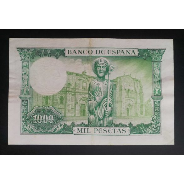 Spain 1000 Pesetas 1965 VF+