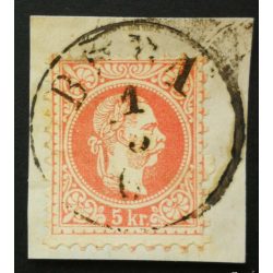 Austria used in Hungary 1867 5 kr. 