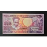 Suriname 100 Gulden 1988 Unc 