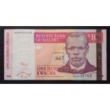 Malawi 100 Kwacha 2009 UNC 