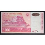 Malawi 100 Kwacha 2009 UNC 
