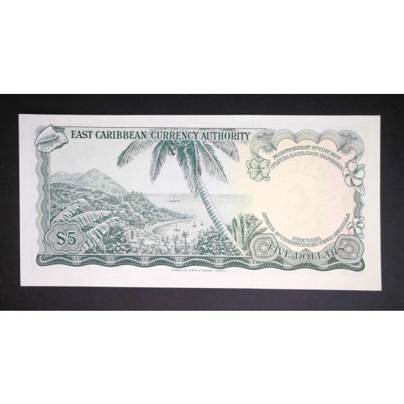 Kelet-karibi Államok 5 Dollar 1965 XF+