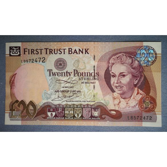 Észak-Írország FTB 20 Pounds 2007 UNC