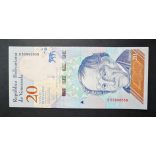 Venezuela 20 Bolivares 2018 Unc