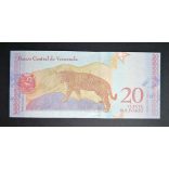 Venezuela 20 Bolivares 2018 Unc