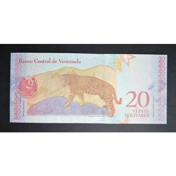 Venezuela 20 Bolivares 2018 Unc