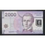 Chile 2000 Pesos 2016 Unc 