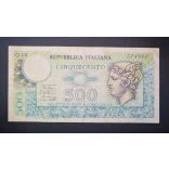 Italy 500 Lire 1979 F