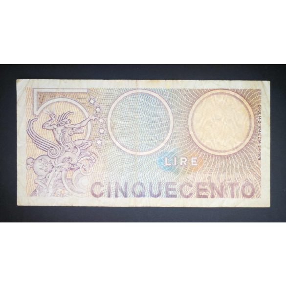 Italy 500 Lire 1979 F