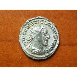   Roman Empire Trebonianus Gallus 251-253 Antoninianus, silver, RIC IV. 84 4,02 g