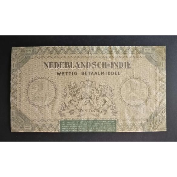 Netherlands Indies 2.5 Gulden 1940 F+