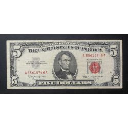 USA 5 Dollars 1963 F