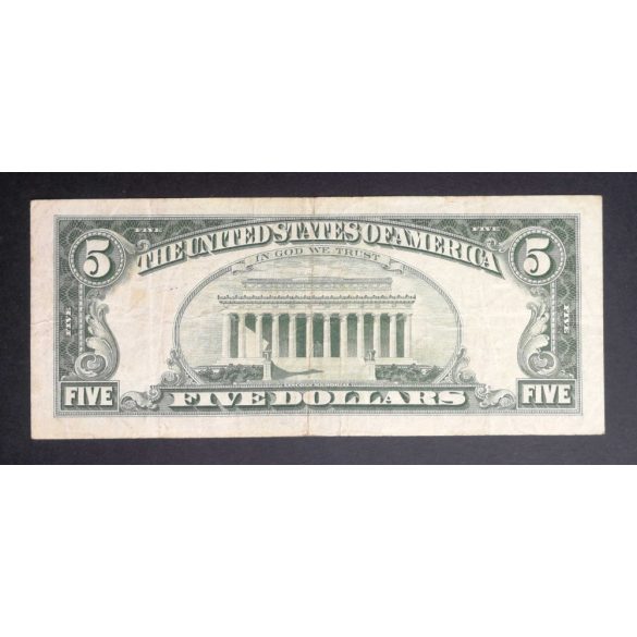 USA 5 Dollars 1963 F