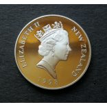 New Zealand 5 Dollars 1998 silver Proof, "Dunedin Larnach Castle" Commemorative coin