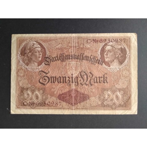 Germany 20 Mark 1914 F