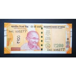 India 200 Rupees 2020 Unc