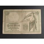 Germany 10 Mark 1906 F