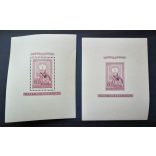 1951 Lila blokkpár **