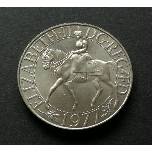 Anglia 25 Pence 1977 28,2 g réz-nikkel 