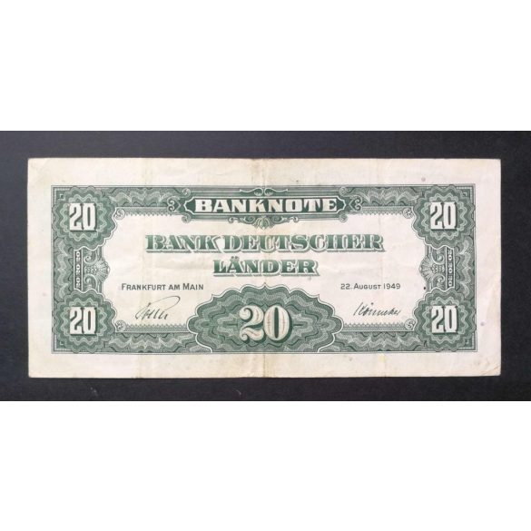 Germany 20 Mark 1949 VF