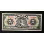 Mexikó 5 Pesos 1963 UNC