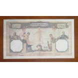 France 1000 Francs 1927 F