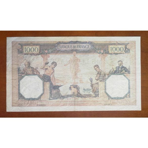 France 1000 Francs 1927 F