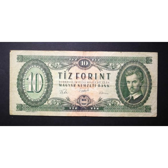 Hungary 10 HUF 1957 F