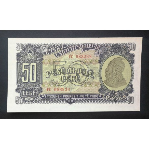 Albania 50 Leke 1957 UNC