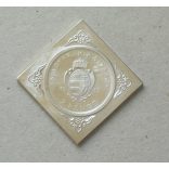 Magyarország Pázmány 2 Pengő 1935 ARTEX csegely ezüst