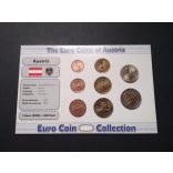 EU Euro set Unc Austria