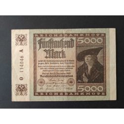 Németország 5000 Mark 1922 VF