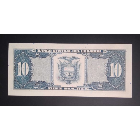 Ecuador 10 Sucres 1988 UNC 