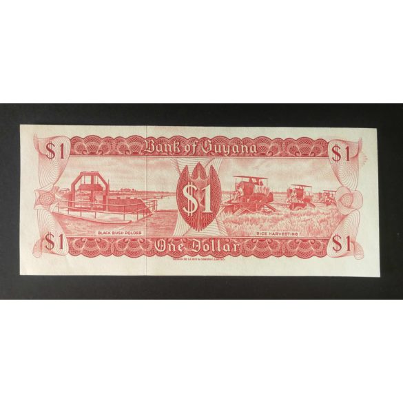 Guyana 1 Dollar 1983 UNC -