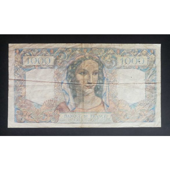 France 1000 Francs 1945 F