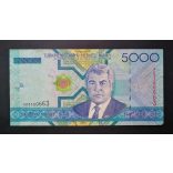 Turkmenistan 5000 Manat 2005 F