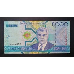 Turkmenistan 5000 Manat 2005 F