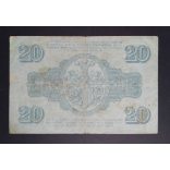 Németország 20 Mark Leipzig 1918 F